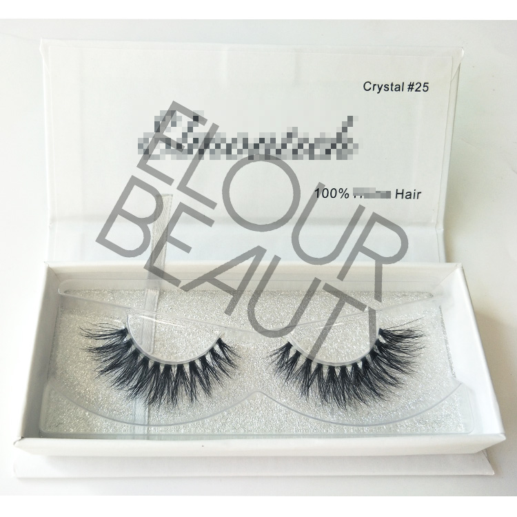 Naked band 3d mink lashes private label hot selling ED17